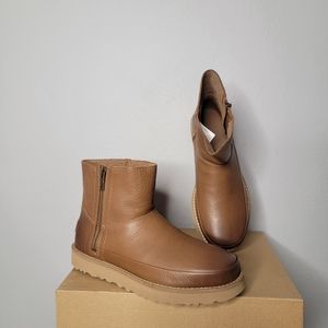 UGG Deconstructed Mini Zip Boots
